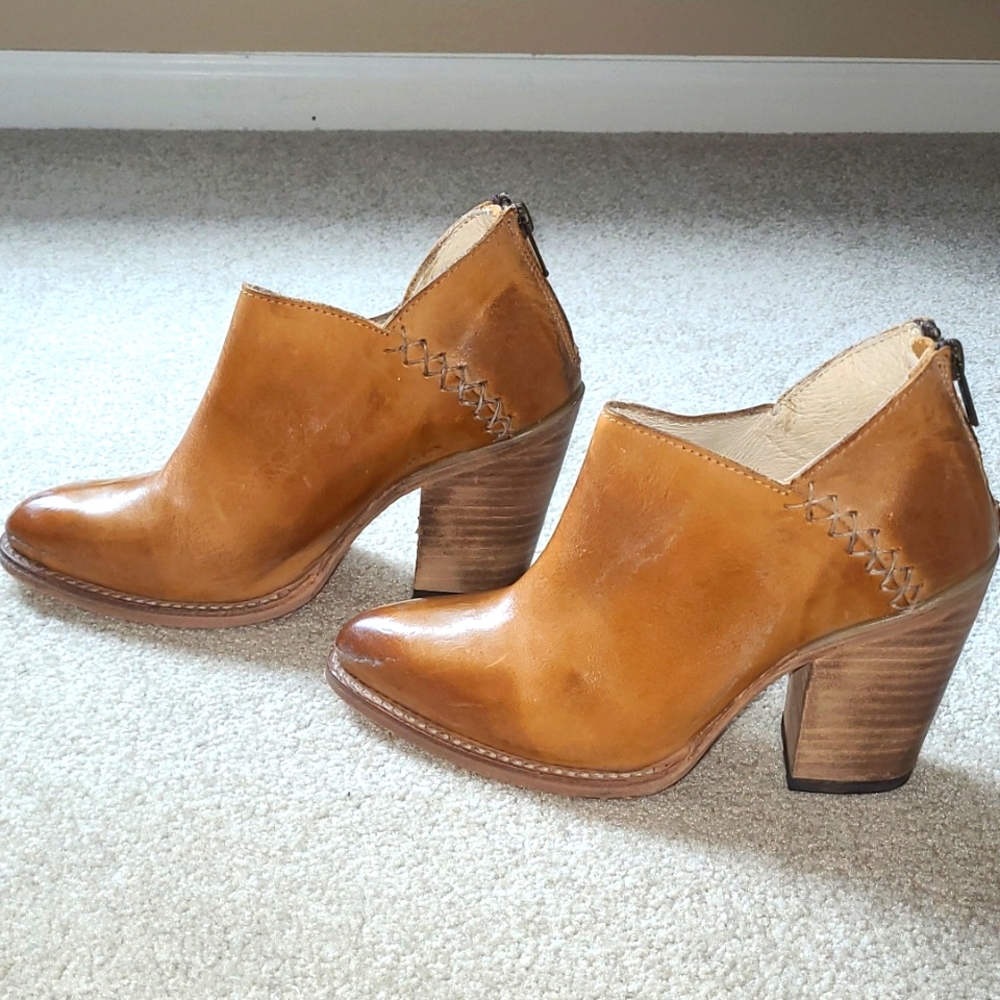 Freebird leather booties Size 7